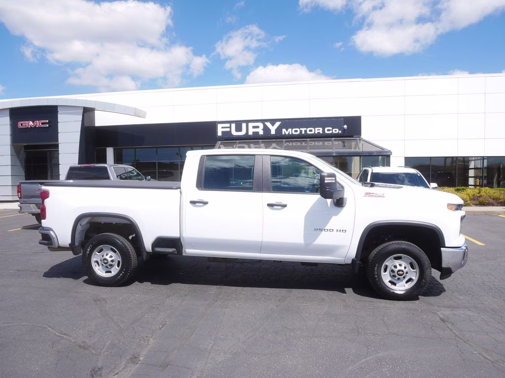 2025 Summit White Chevrolet Silverado 2500HD Work Truck 4X4 Truck