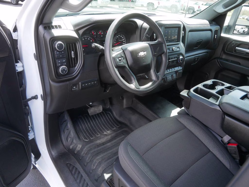2025 Summit White Chevrolet Silverado 2500HD Work Truck 4X4 Truck