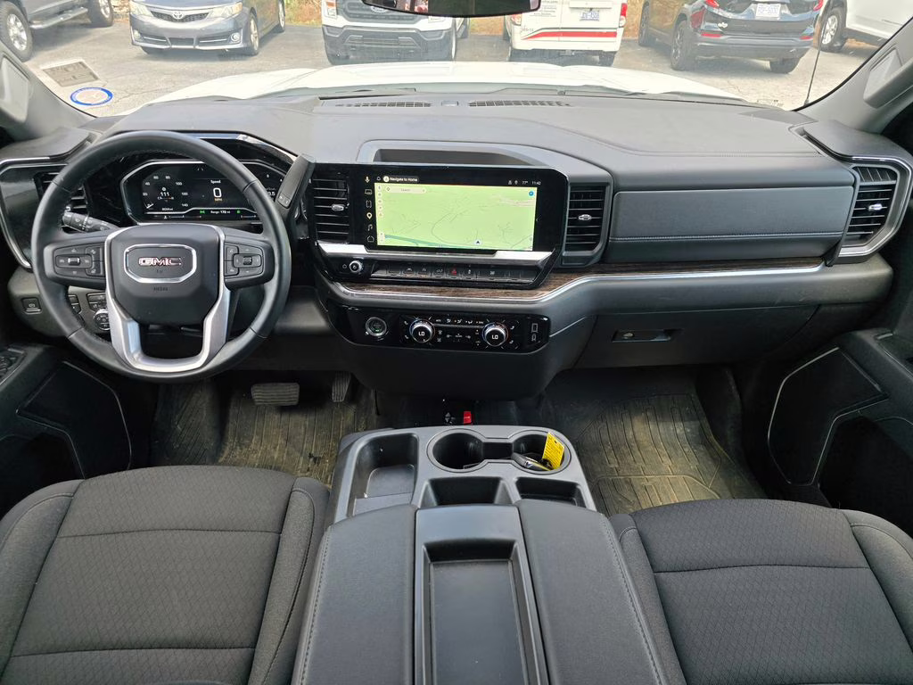 2023 Summit White GMC Sierra 1500 Elevation 4X4 Truck