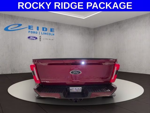 2026 Ruby Red Metallic Tinted Clearcoat Ford Super Duty F-250 SRW Lariat ROCKY RIDGE 4X4 Truck