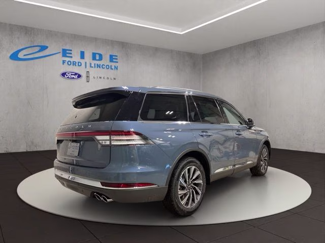 2026 Whisper Blue Metallic Clearcoat Lincoln Aviator Premiere AWD SUV