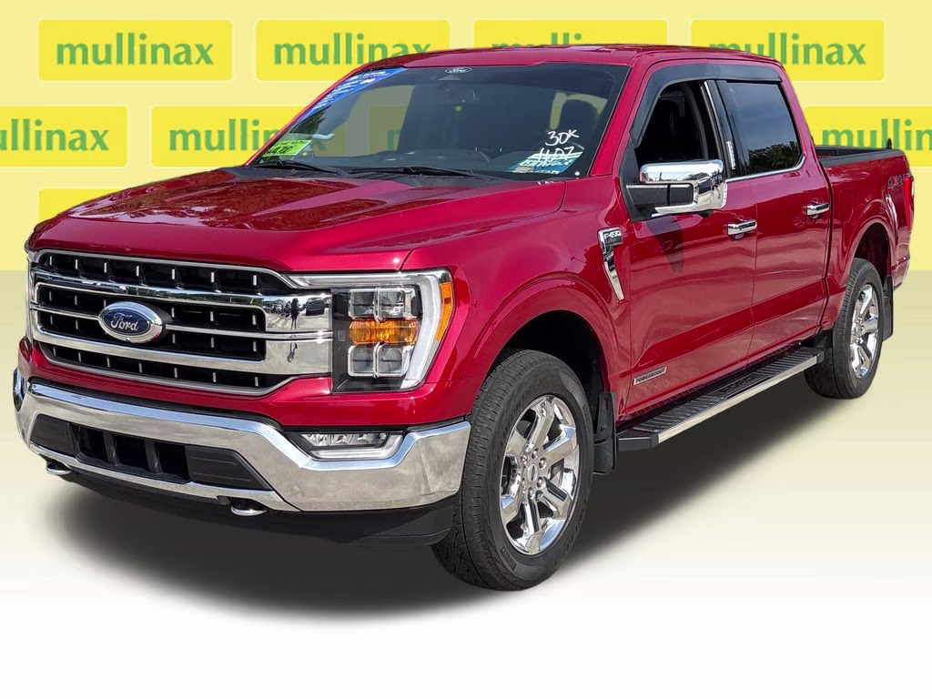 2022 Red Metallic Ford F-150 Lariat 4X4 Truck