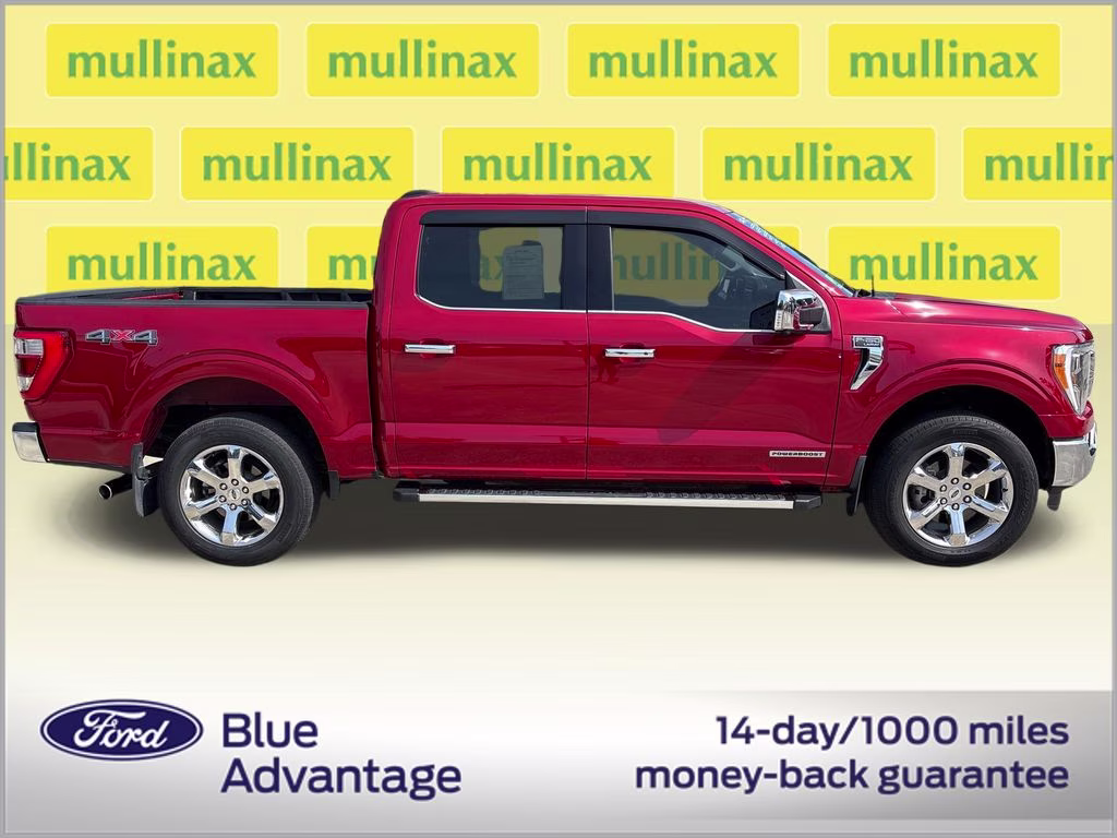 2022 Red Metallic Ford F-150 Lariat 4X4 Truck