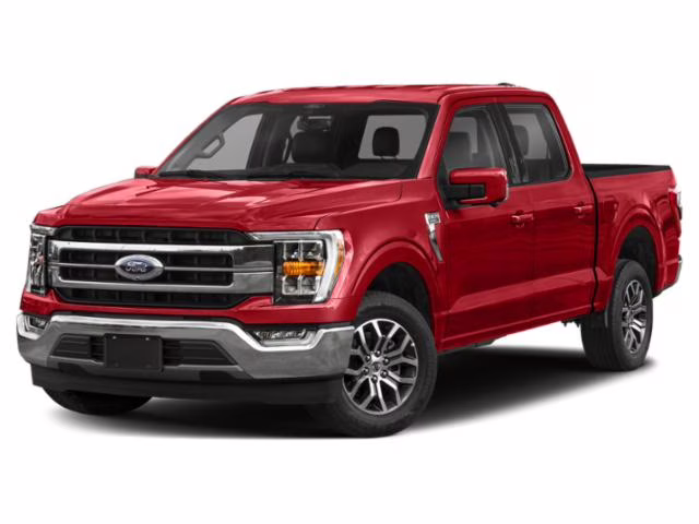 2022 Rapid Red Metallic Tinted Clearcoat Ford F-150 Lariat 4X4 Truck