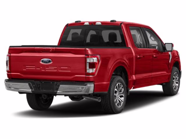2022 Rapid Red Metallic Tinted Clearcoat Ford F-150 Lariat 4X4 Truck