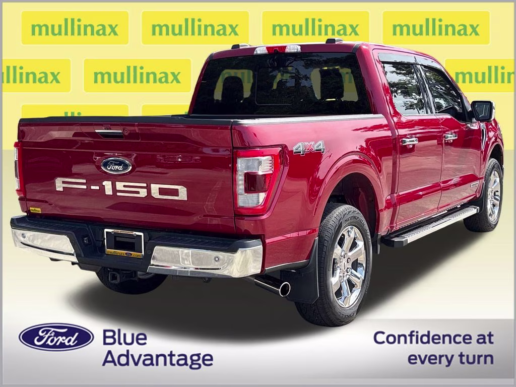 2022 Red Metallic Ford F-150 Lariat 4X4 Truck