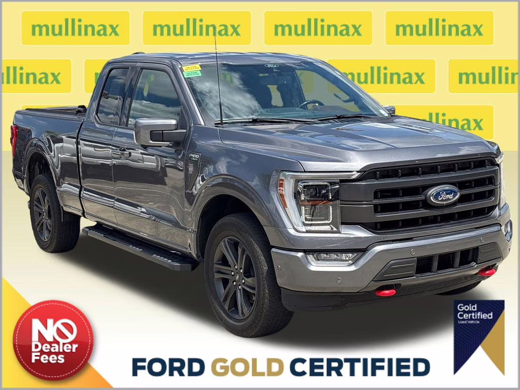 2021 Gray Metallic Ford F-150 Lariat 4X4 Truck