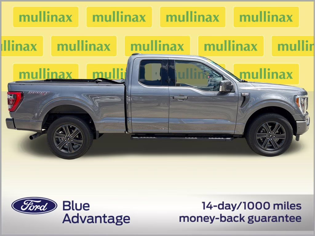 2021 Gray Metallic Ford F-150 Lariat 4X4 Truck