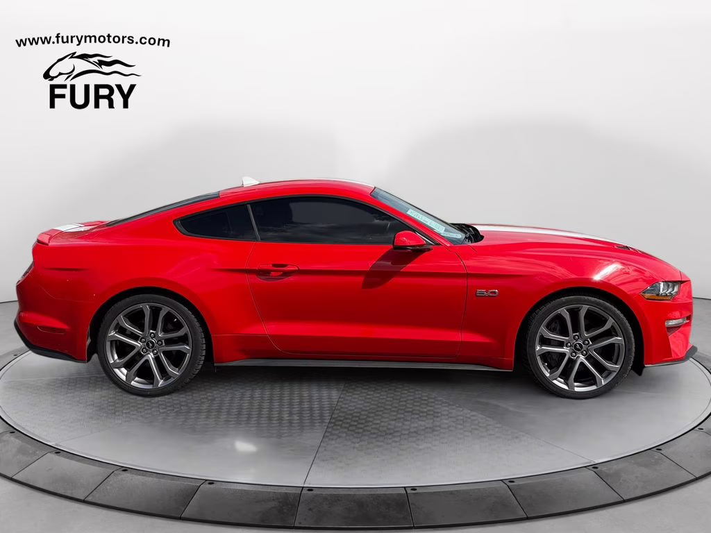 2022 Race Red Ford Mustang GT Premium RWD Coupe