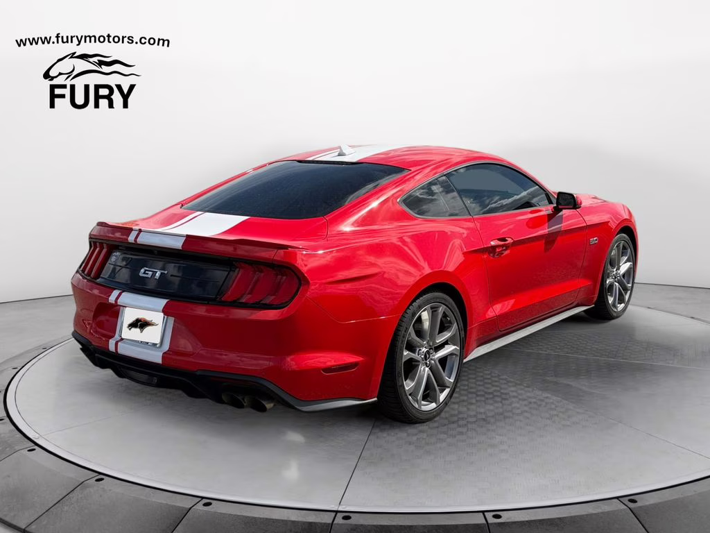 2022 Race Red Ford Mustang GT Premium RWD Coupe