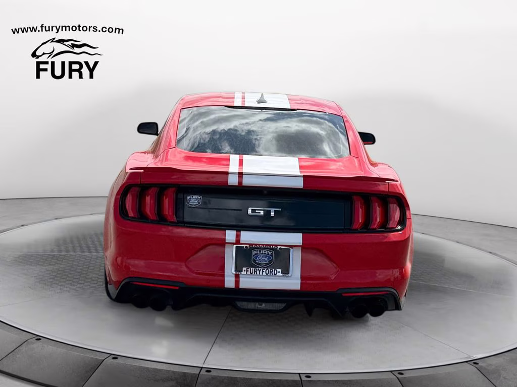 2022 Race Red Ford Mustang GT Premium RWD Coupe
