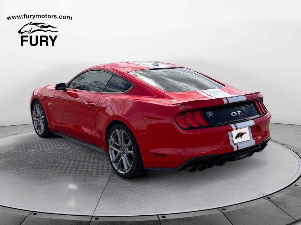 2022 Race Red Ford Mustang GT Premium RWD Coupe