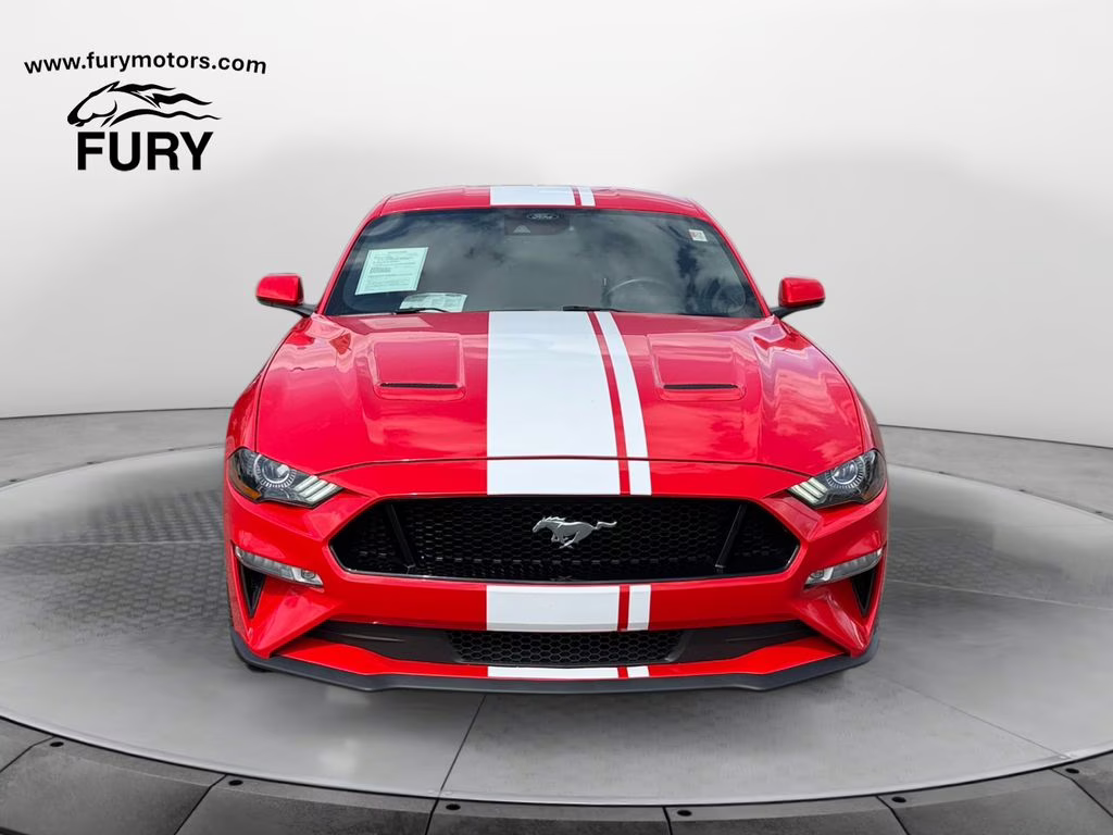 2022 Race Red Ford Mustang GT Premium RWD Coupe