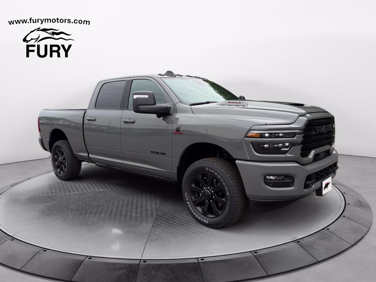 2026 Ceramic Gray Clearcoat Ram 3500 Laramie 4X4 Truck