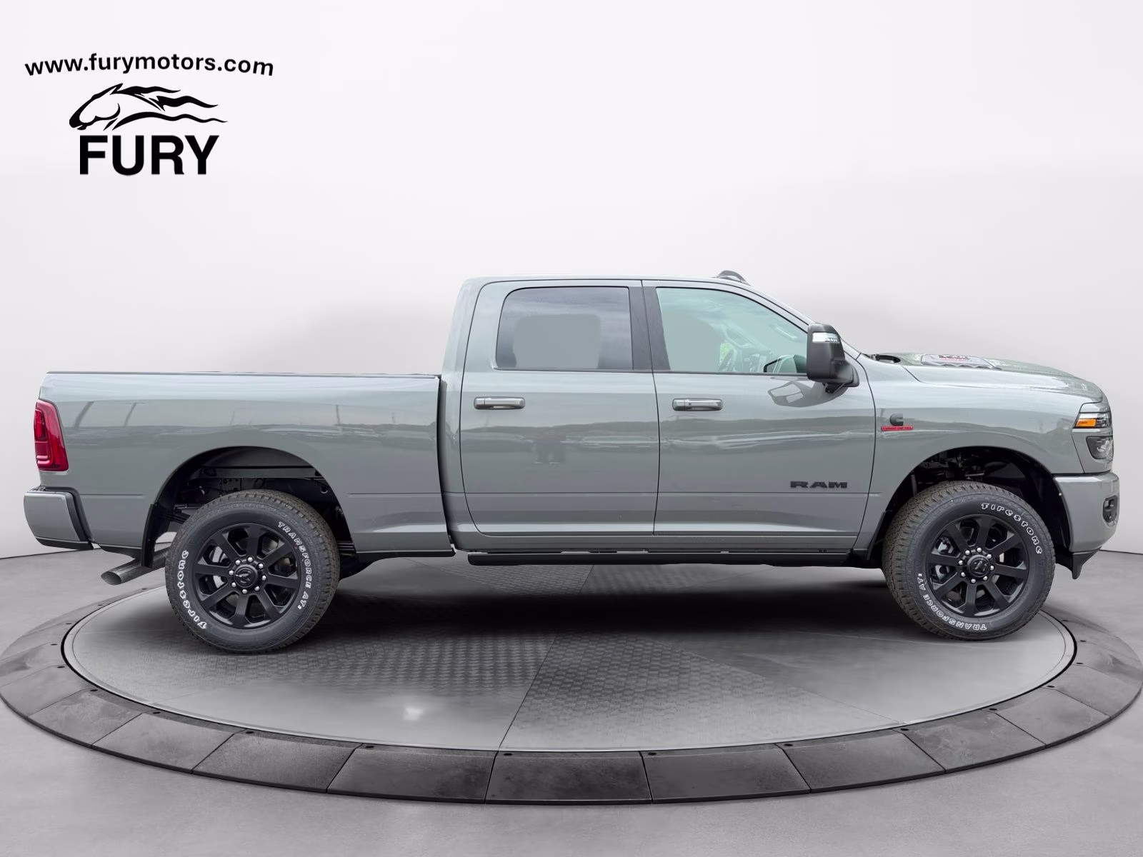 2026 Ceramic Gray Clearcoat Ram 3500 Laramie 4X4 Truck