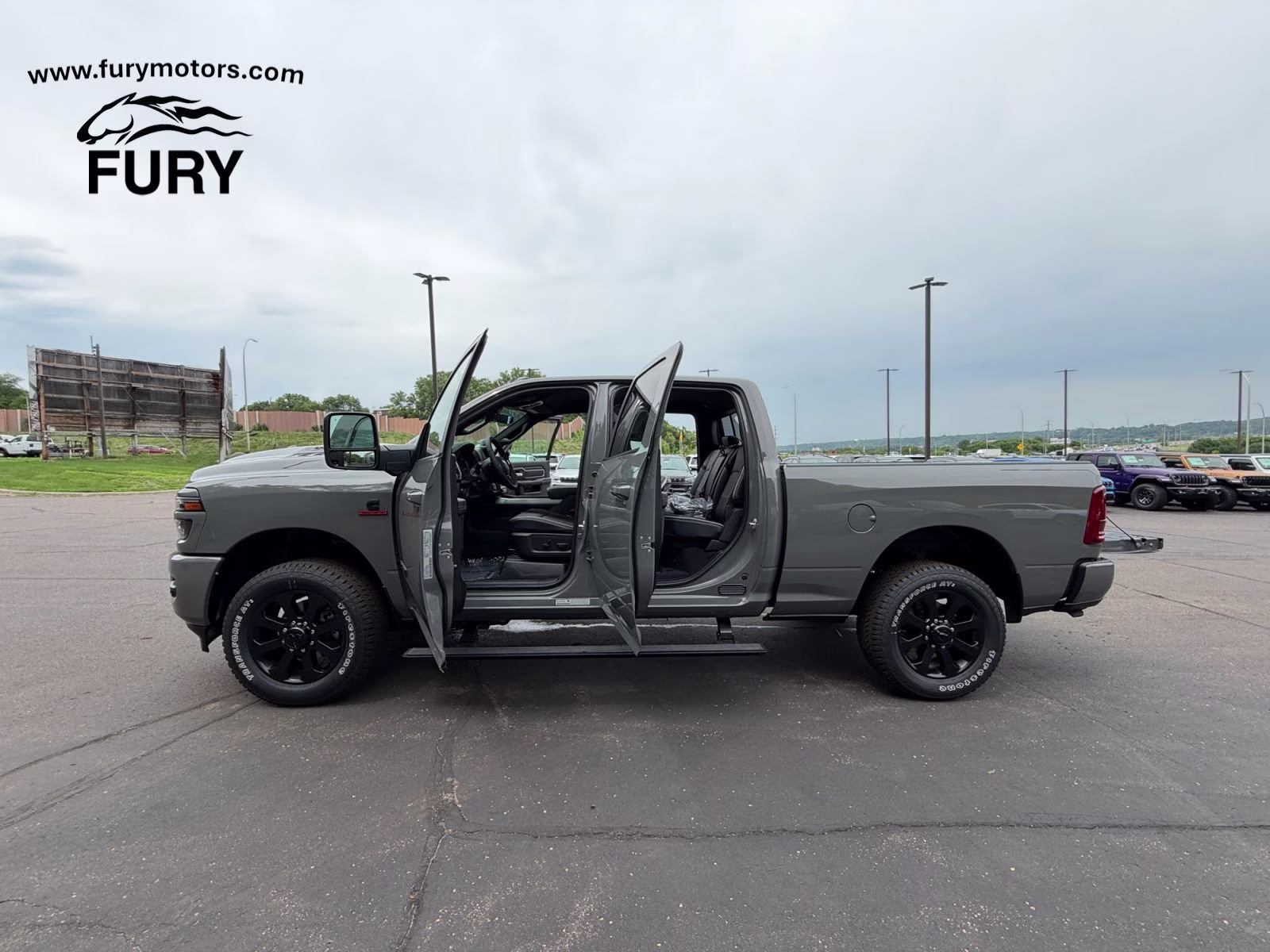 2026 Ceramic Gray Clearcoat Ram 3500 Laramie 4X4 Truck