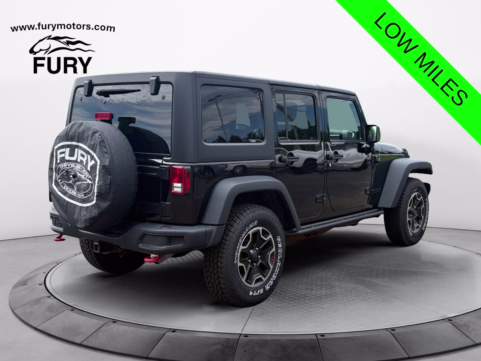 2016 Black Clearcoat Jeep Wrangler Unlimited Rubicon 4X4 SUV
