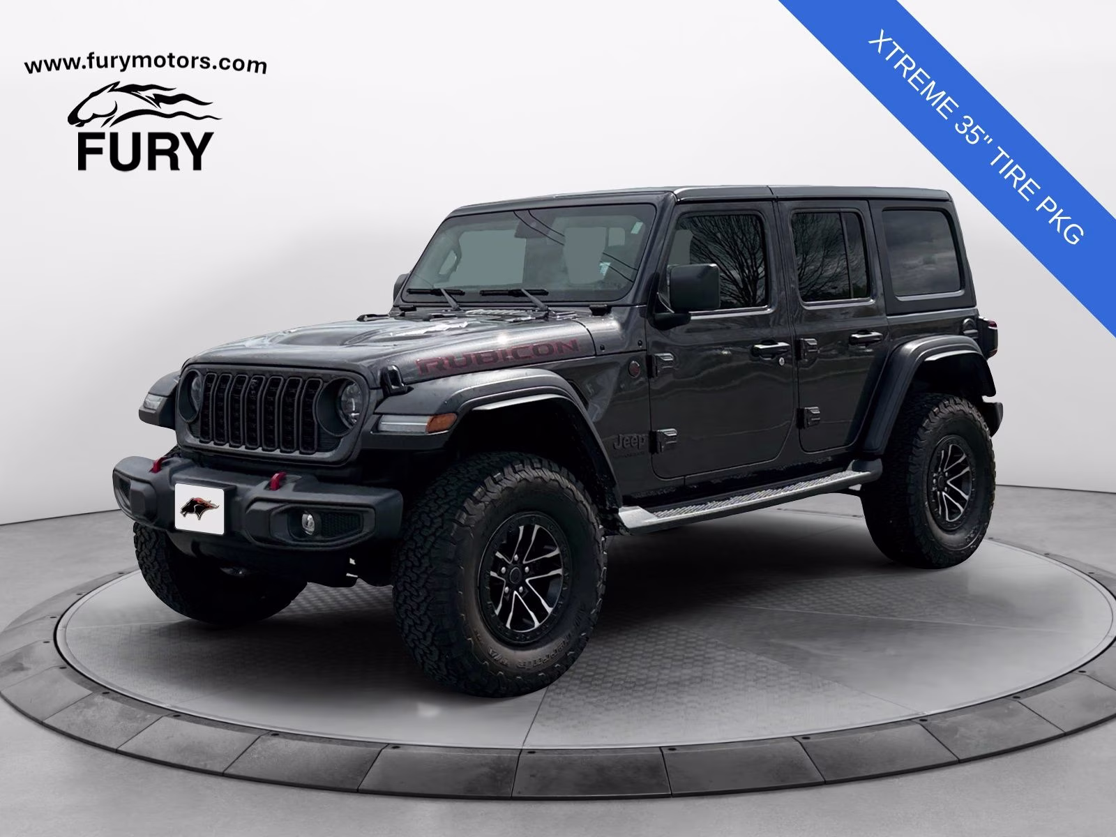 2024 Granite Crystal Metallic Clearcoat Jeep Wrangler Rubicon 4X4 SUV