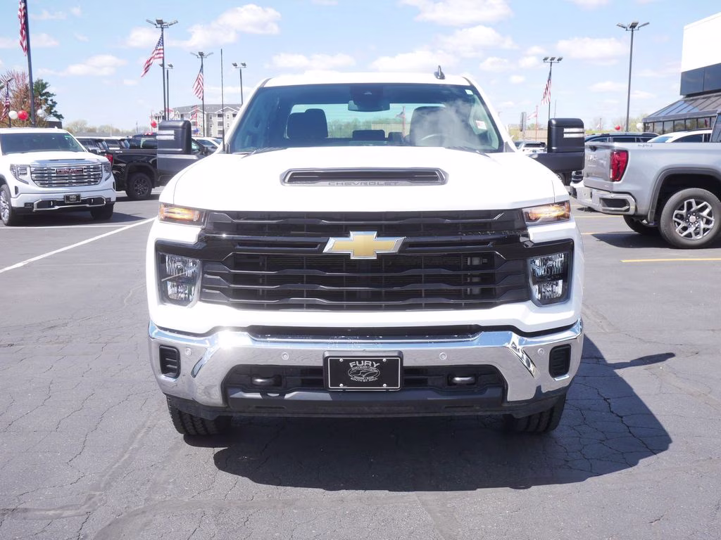 2025 Summit White Chevrolet Silverado 2500HD Work Truck 4X4 Truck