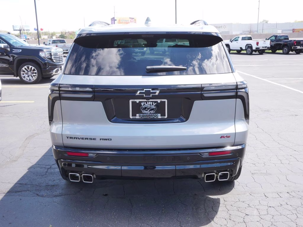 2024 Sterling Gray Metallic Chevrolet Traverse RS AWD SUV
