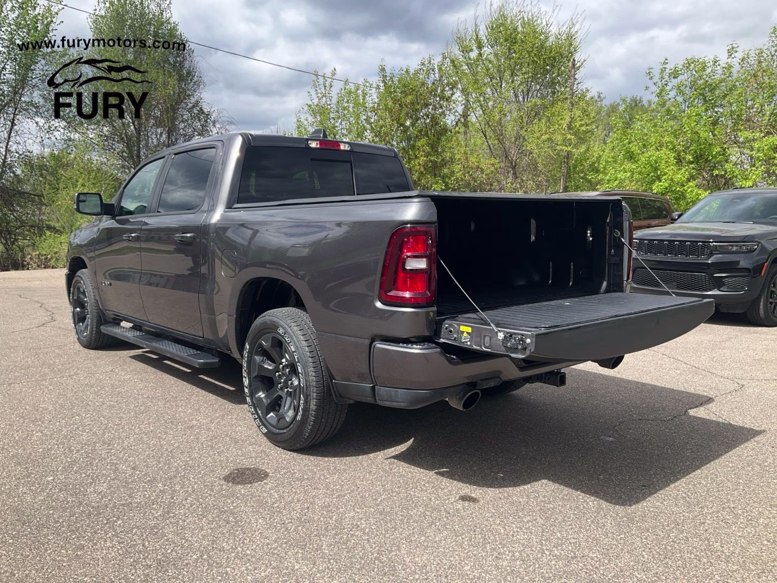 2025 Granite Crystal Metallic Clearcoat Ram 1500 Sport 4X4 Truck