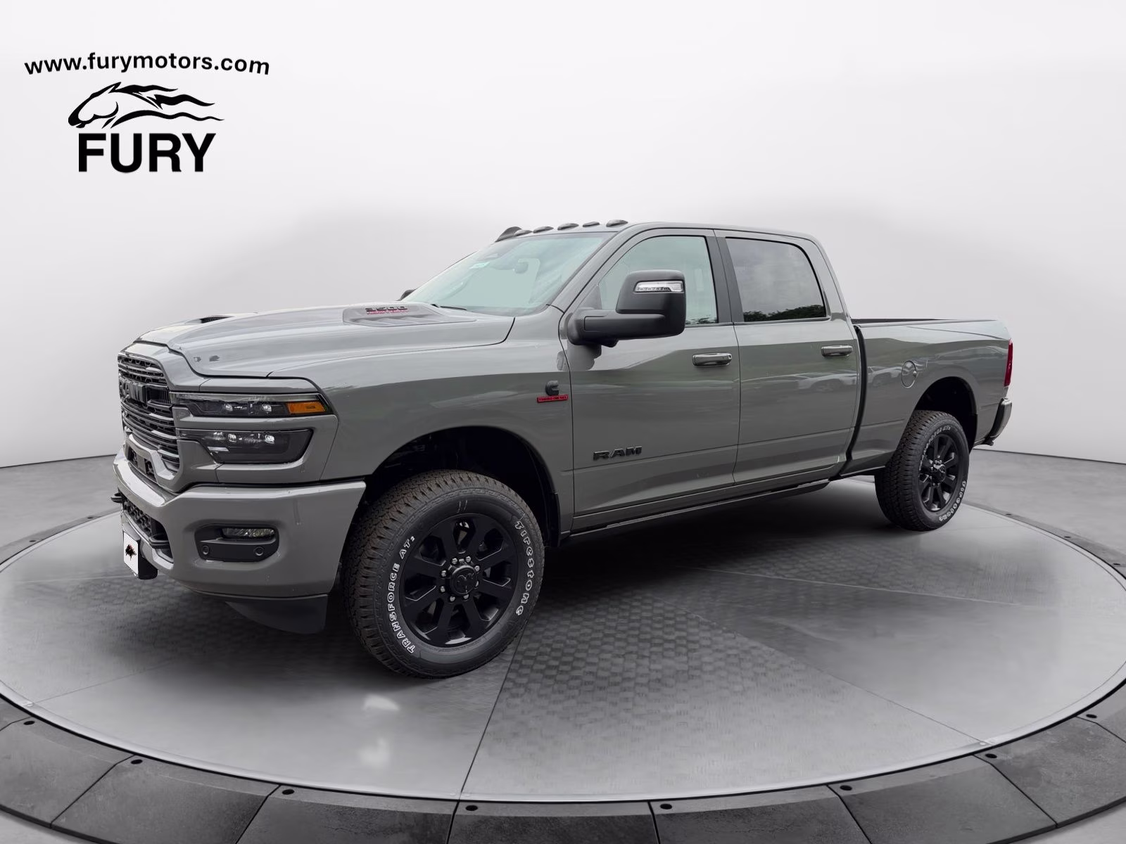 2026 Ceramic Gray Clearcoat Ram 3500 Laramie 4X4 Truck