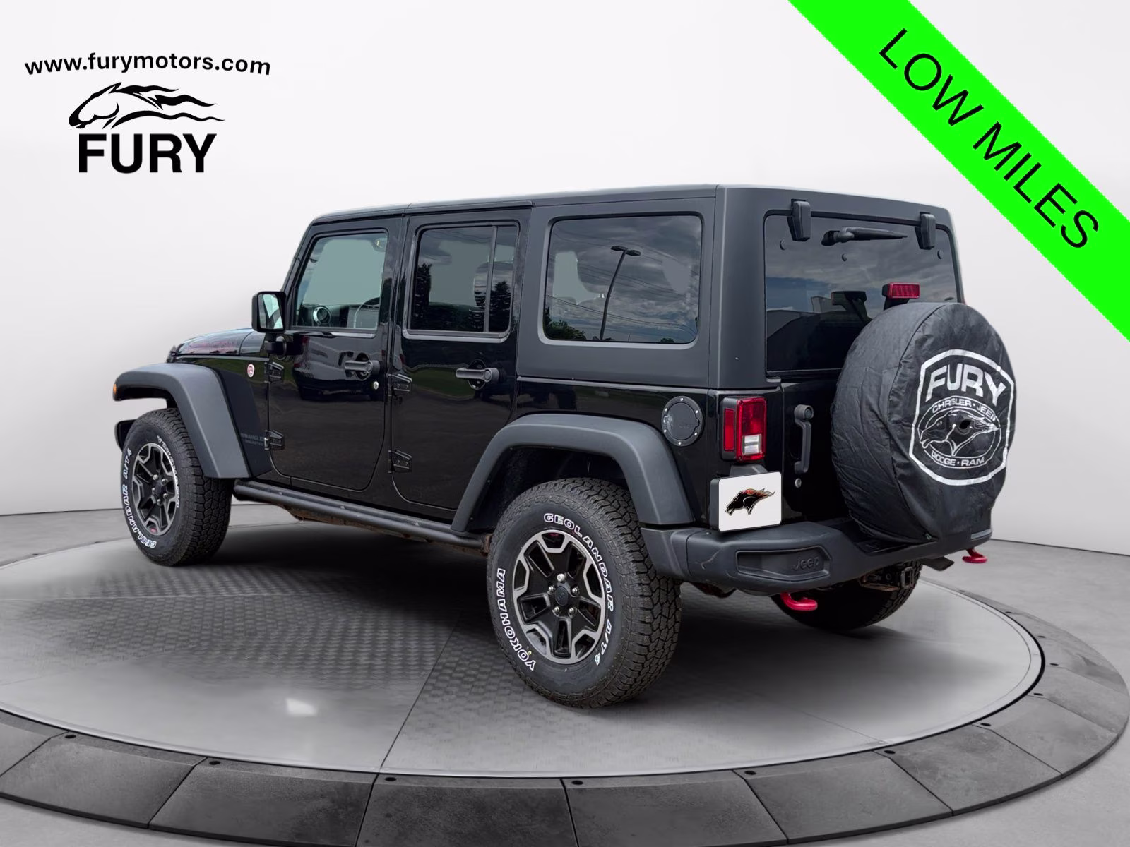2016 Black Clearcoat Jeep Wrangler Unlimited Rubicon 4X4 SUV