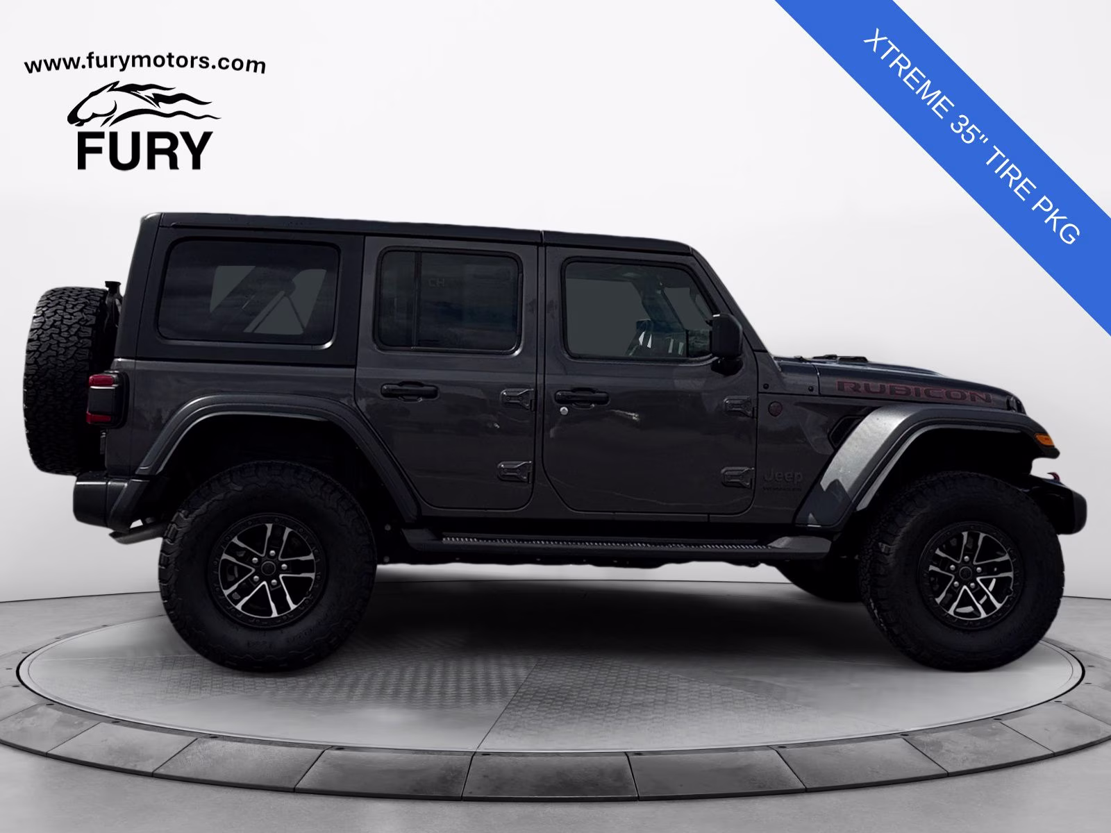 2024 Granite Crystal Metallic Clearcoat Jeep Wrangler Rubicon 4X4 SUV