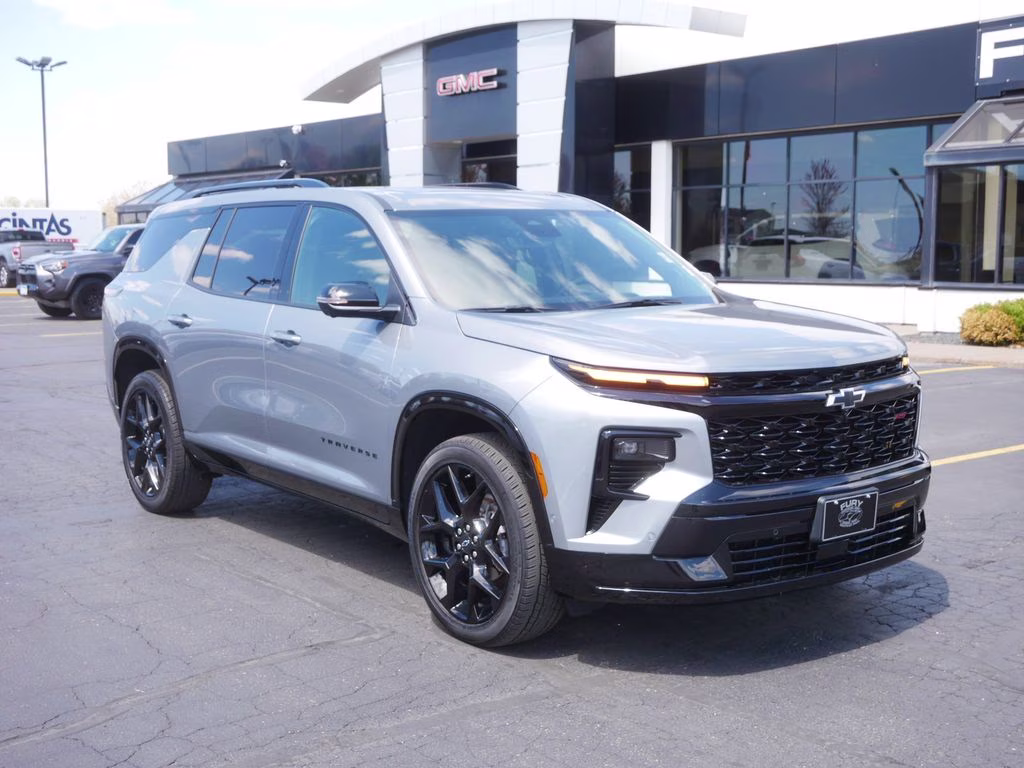 2024 Sterling Gray Metallic Chevrolet Traverse RS AWD SUV