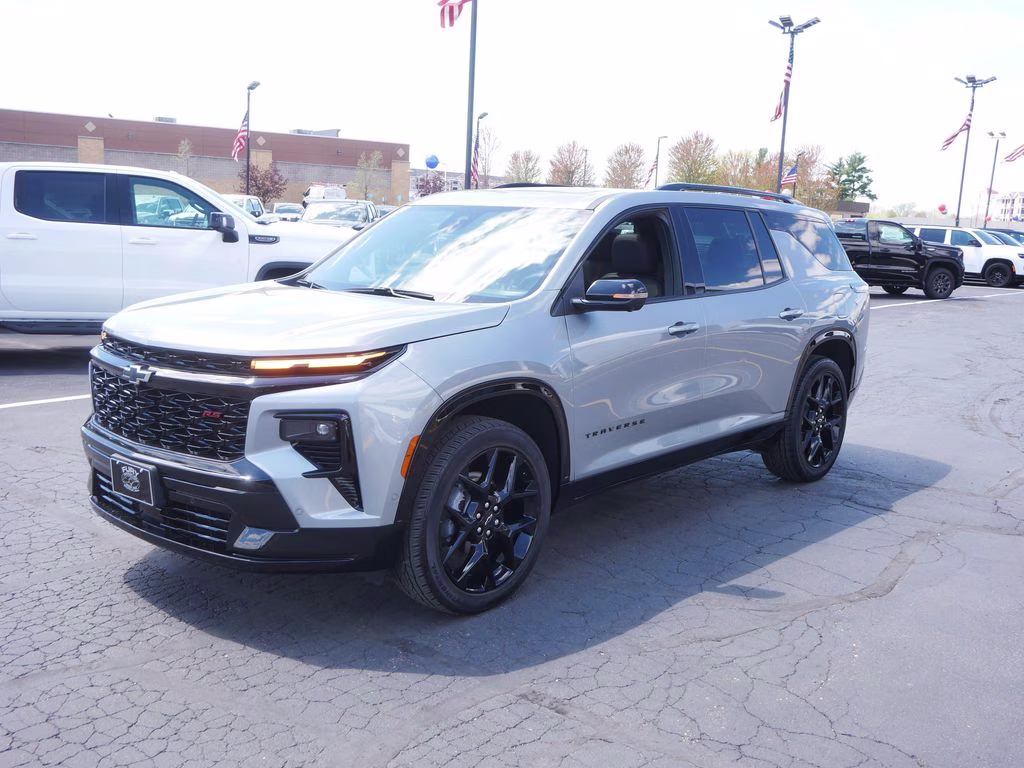 2024 Sterling Gray Metallic Chevrolet Traverse RS AWD SUV