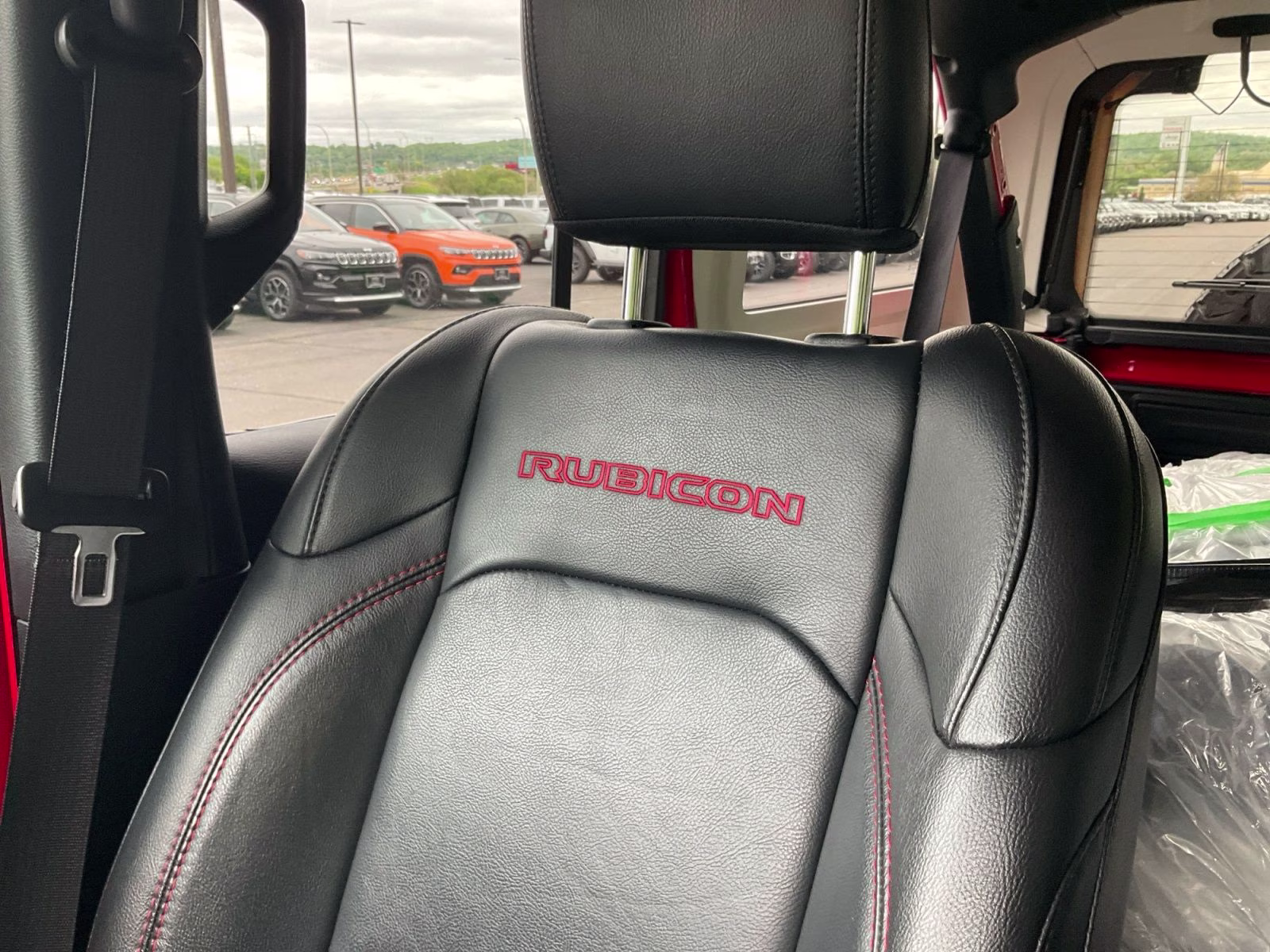 2023 Firecracker Red Clearcoat Jeep Wrangler Rubicon 4X4 SUV