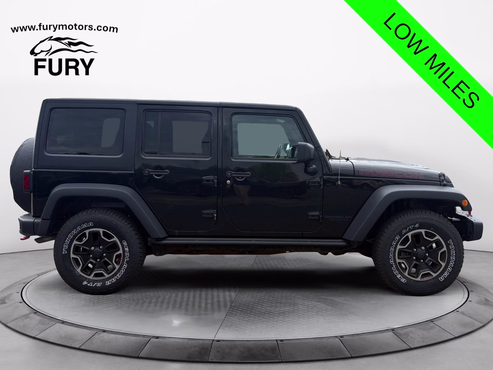 2016 Black Clearcoat Jeep Wrangler Unlimited Rubicon 4X4 SUV
