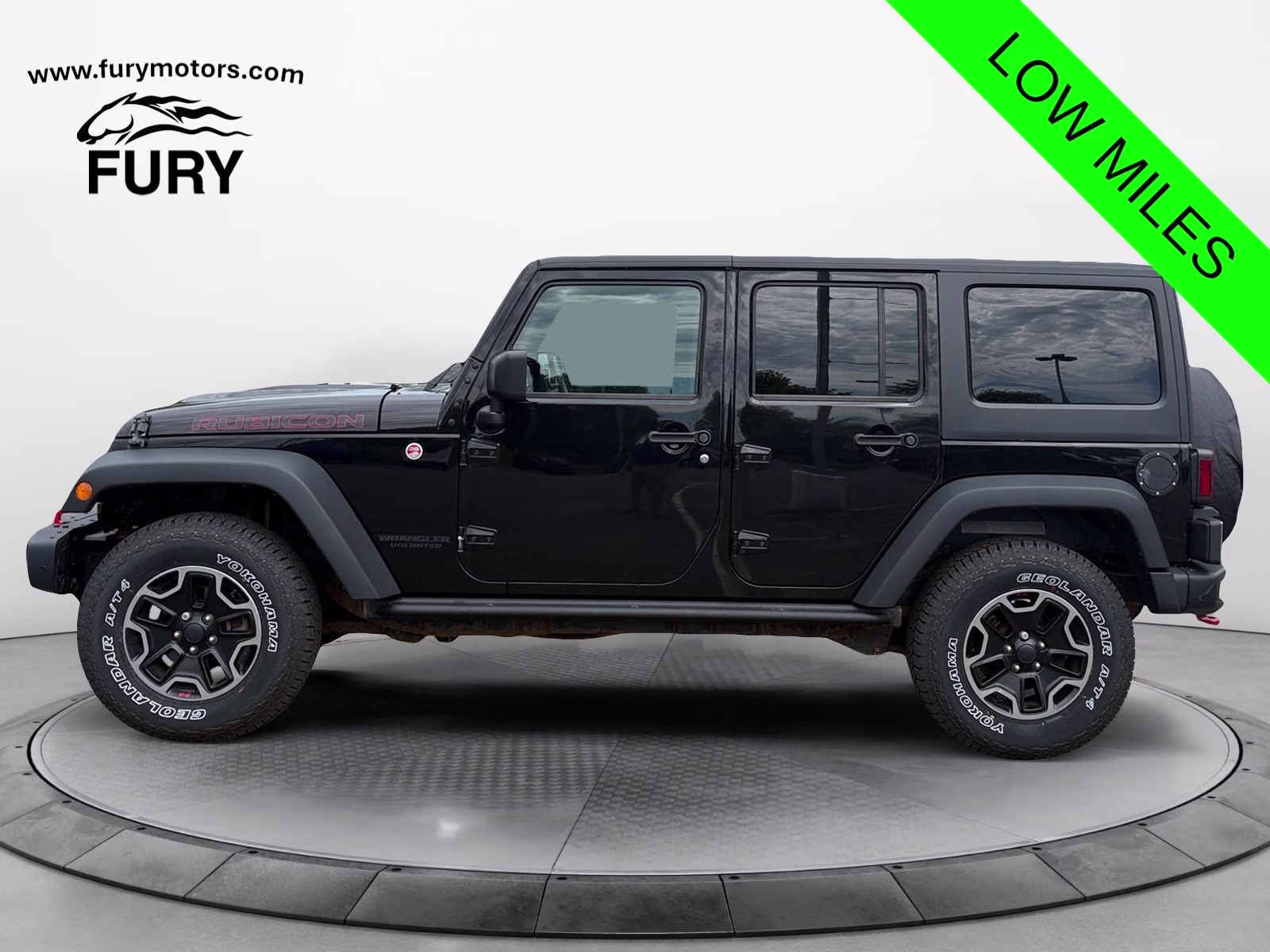 2016 Black Clearcoat Jeep Wrangler Unlimited Rubicon 4X4 SUV