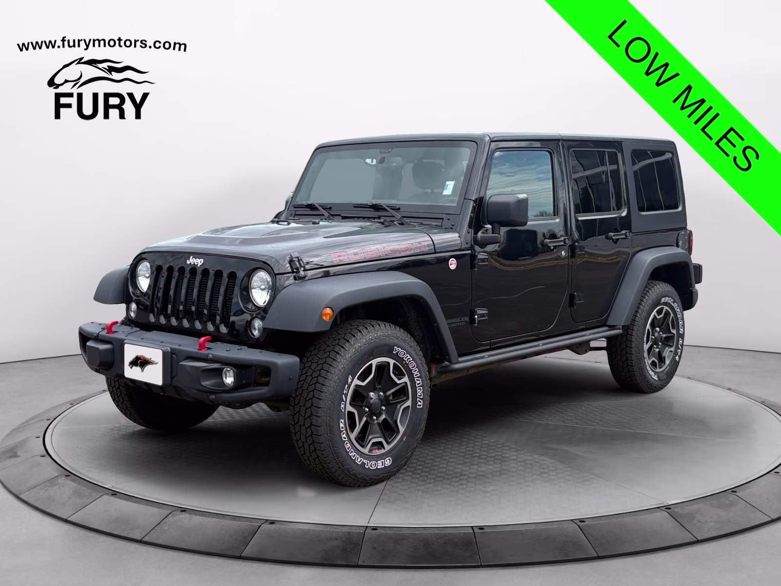 2016 Black Clearcoat Jeep Wrangler Unlimited Rubicon 4X4 SUV
