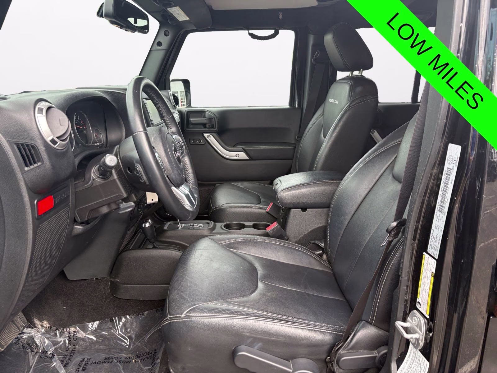 2016 Black Clearcoat Jeep Wrangler Unlimited Rubicon 4X4 SUV