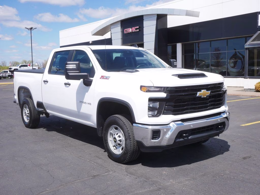 2025 Summit White Chevrolet Silverado 2500HD Work Truck 4X4 Truck