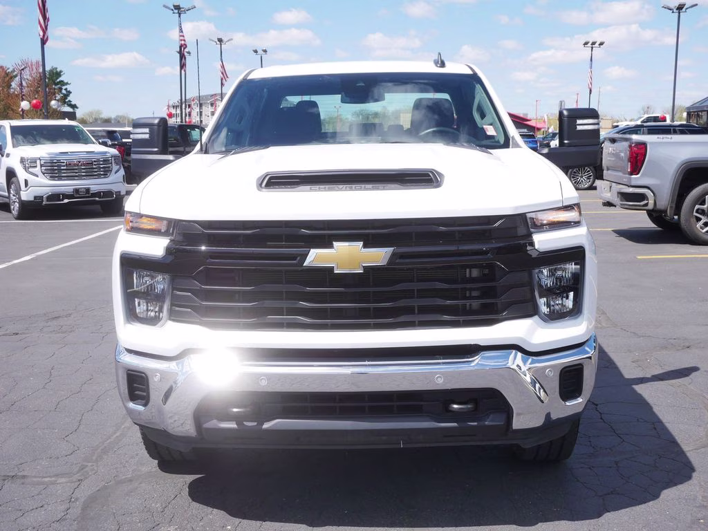 2025 Summit White Chevrolet Silverado 2500HD Work Truck 4X4 Truck