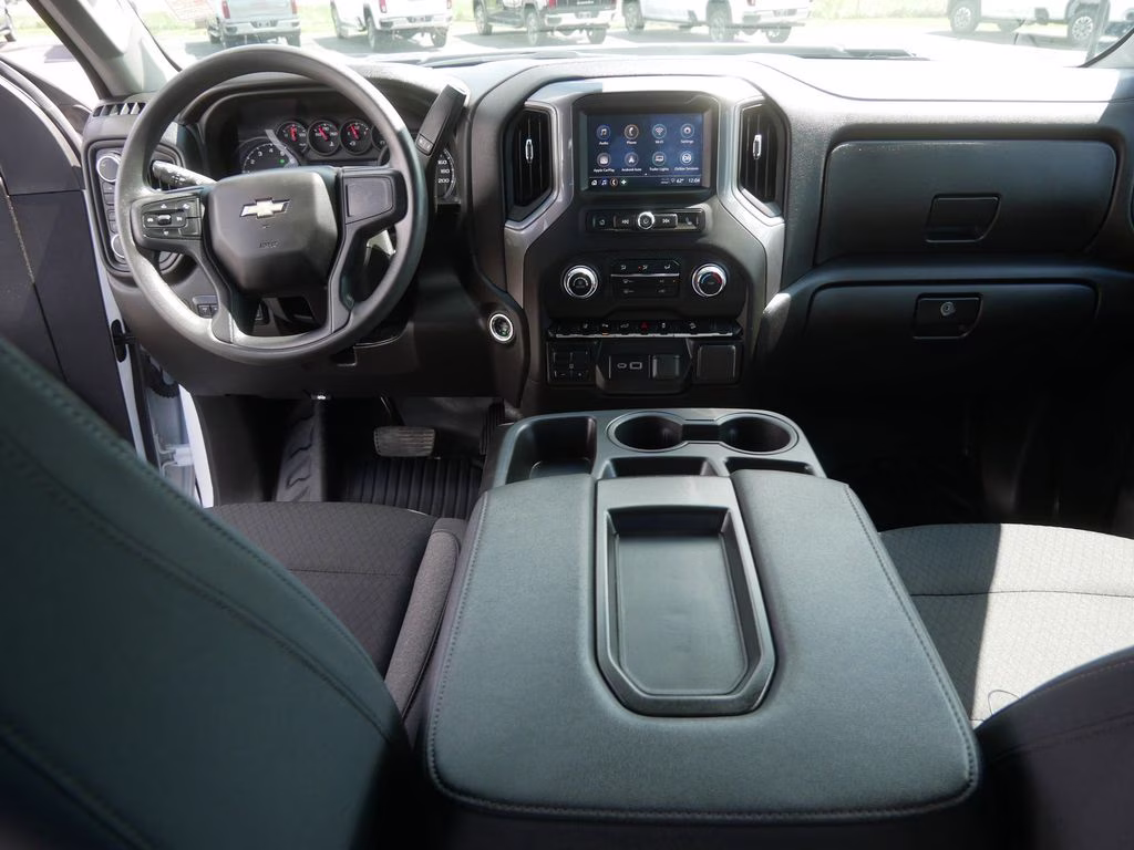 2025 Summit White Chevrolet Silverado 2500HD Work Truck 4X4 Truck