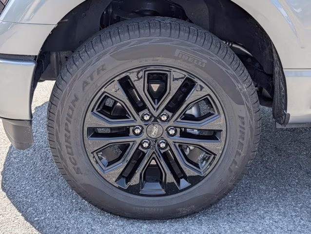 2025 Silver Metallic Ford F-150 XLT 4X4 Truck