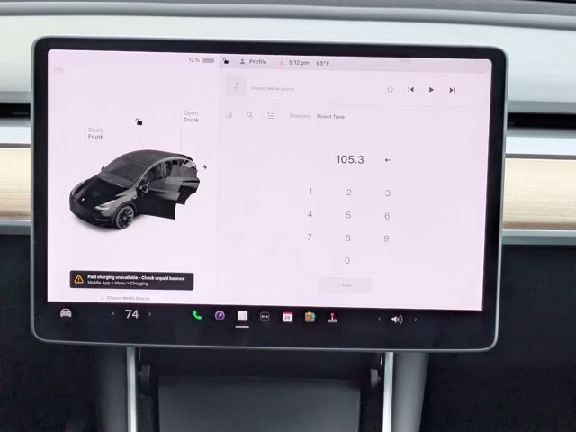 2021 Black Tesla Model Y Long Range AWD SUV