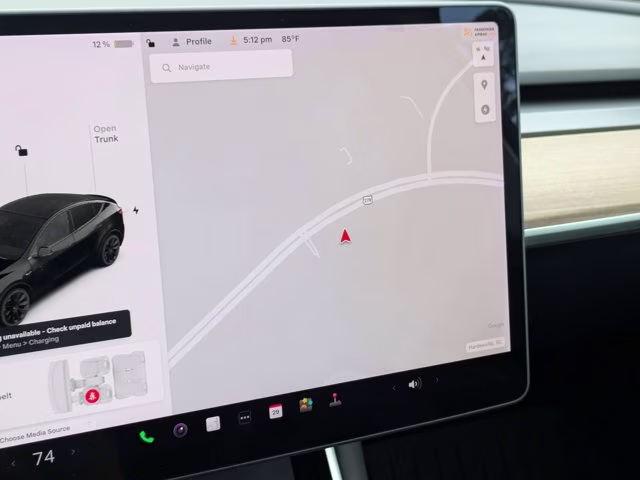 2021 Black Tesla Model Y Long Range AWD SUV