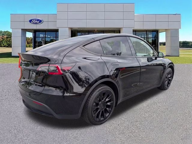 2021 Black Tesla Model Y Long Range AWD SUV