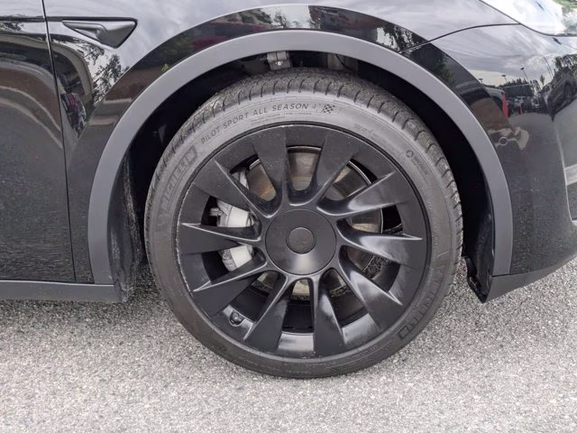 2021 Black Tesla Model Y Long Range AWD SUV