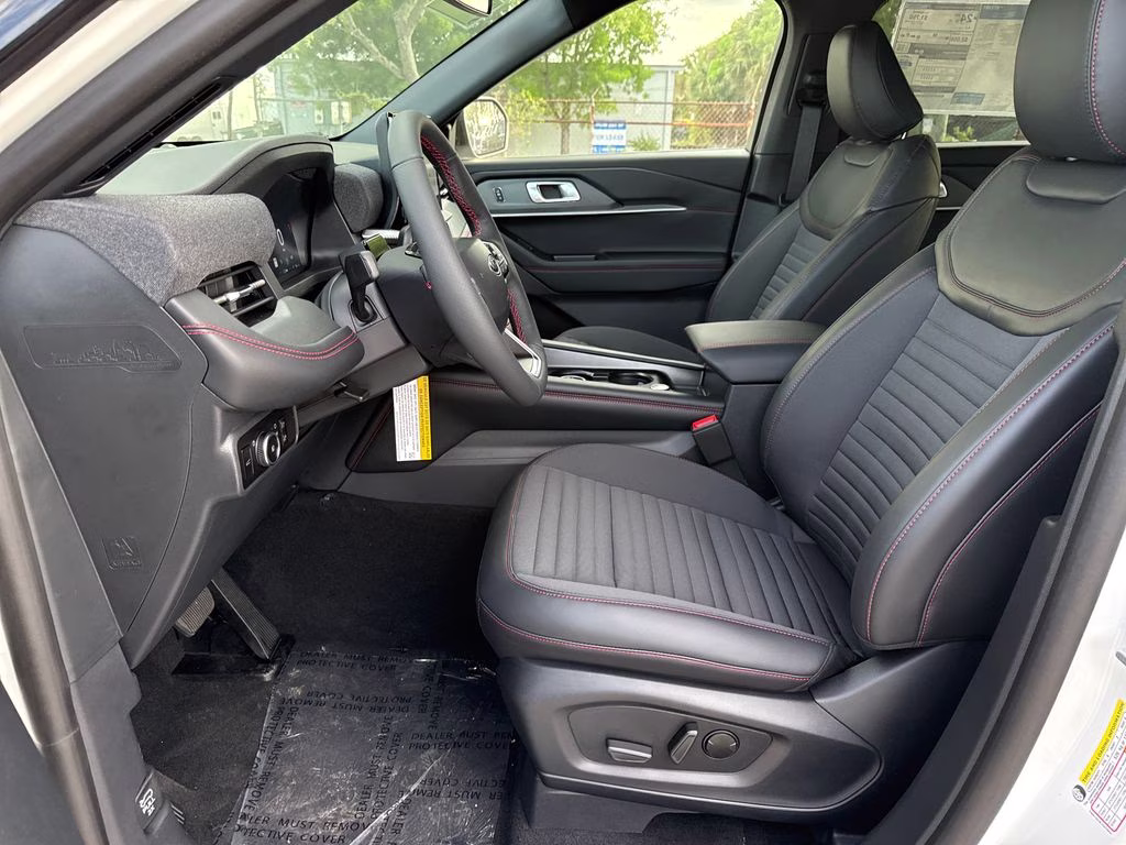 2026 Star White Metallic TC Ford Explorer ST-Line RWD SUV