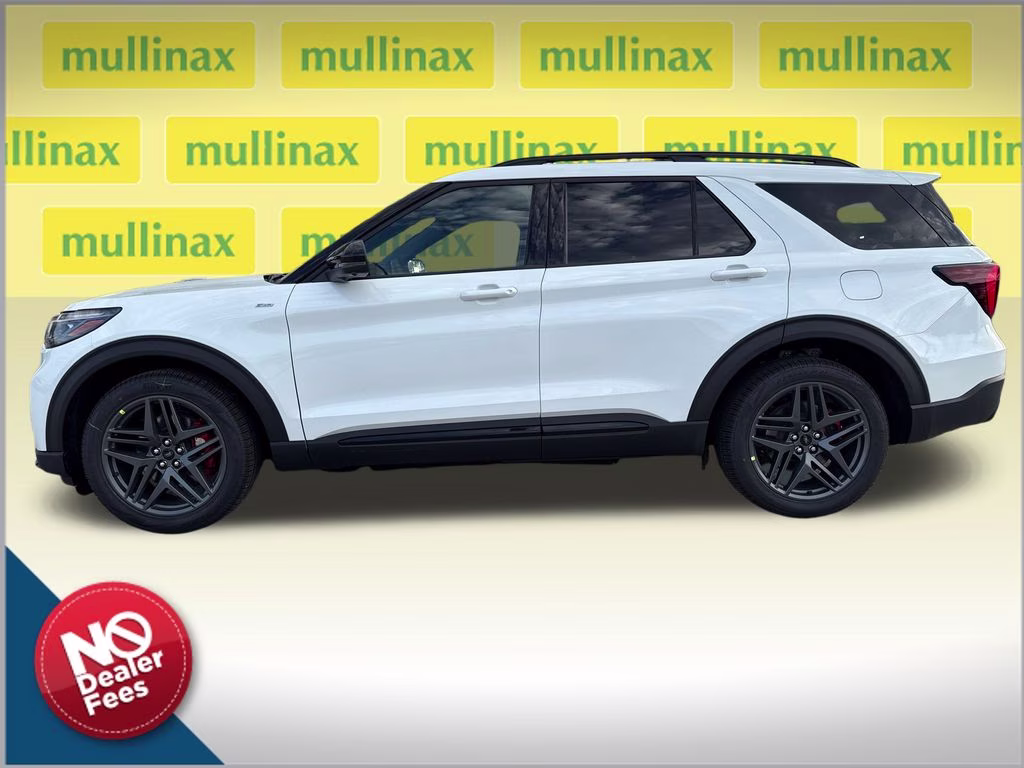 2026 Star White Metallic TC Ford Explorer ST-Line RWD SUV