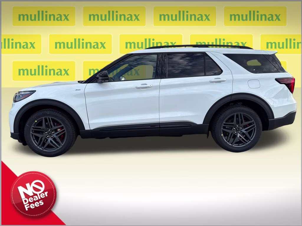 2026 Star White Metallic TC Ford Explorer ST-Line RWD SUV