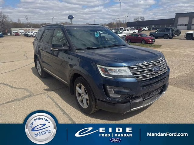 2016 Blue Ford Explorer XLT 4X4 SUV