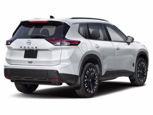 2026 Everest White Pearl Tricoat Nissan Rogue Dark Armor AWD SUV