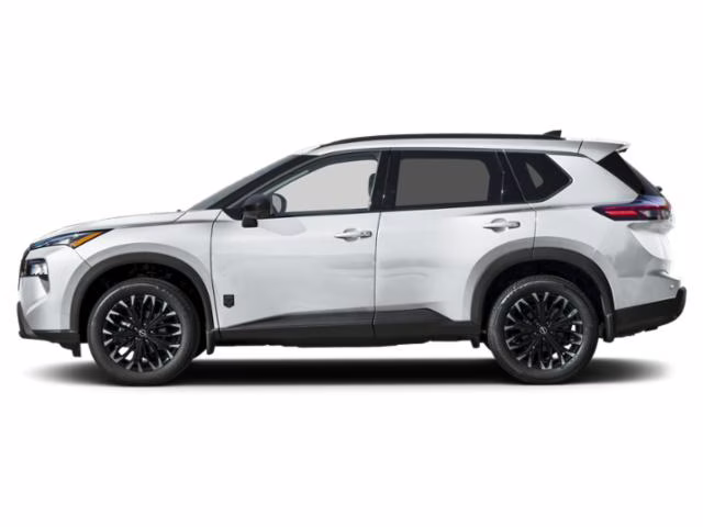 2026 Everest White Pearl Tricoat Nissan Rogue Dark Armor AWD SUV