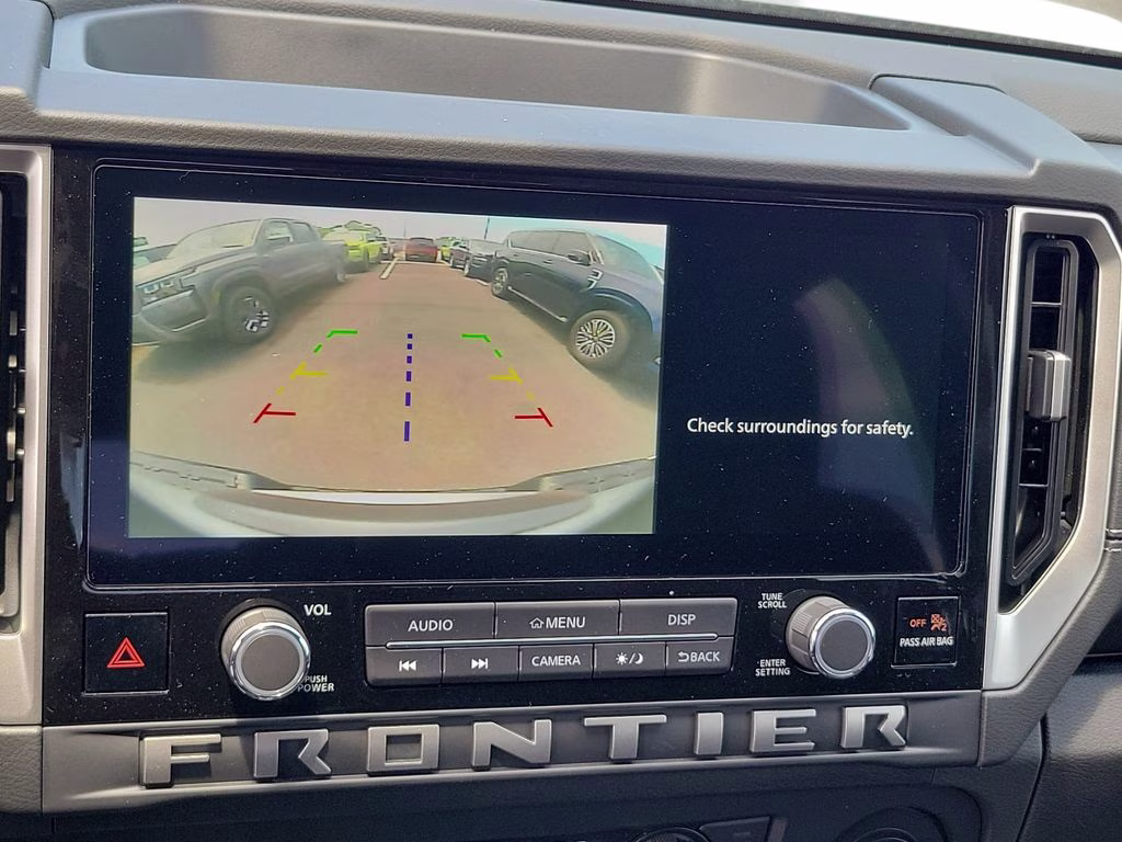2026 Glacier White Nissan Frontier SV 4X4 Truck